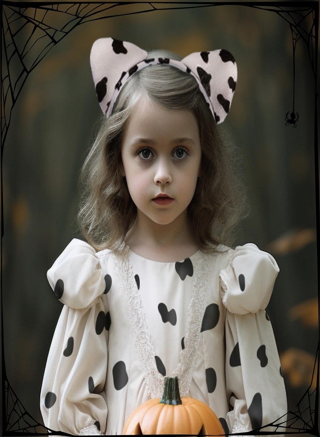 Caydo 12 Sheets Black Self Adhesive Felt Spotty Dog Circles Felt Pads for Kids Halloween Party Dalmatian Costume DIY Decoration (300 Pieces) - Image 4