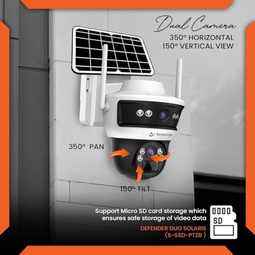 Secureye 4G/5G Dual Lens Solar CCTV Camera -Solaris - Image 2