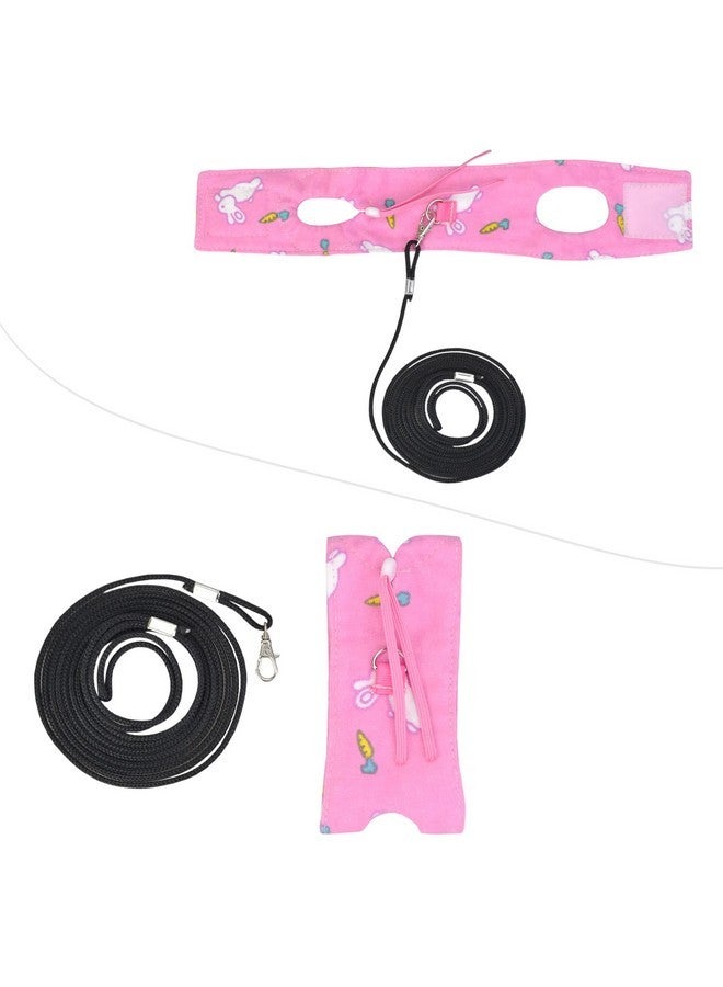 vomvomp Sugar Glider Harness and Leash Set Adjustable Comfort Harness for Sugar Glider Small Animal Training Walking Vest Leash - Image 5