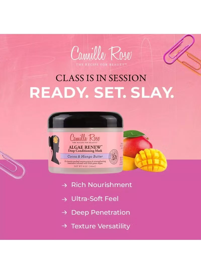 Camille Rose Algae Renew Deep Conditioner with Blue Green Algae & Natural Butters 240ml - Image 5