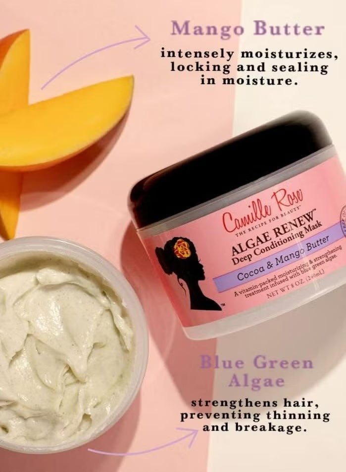 Camille Rose Algae Renew Deep Conditioner with Blue Green Algae & Natural Butters 240ml - Image 4