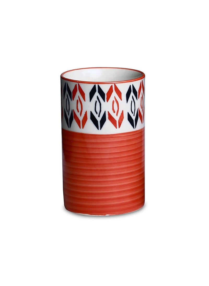 Caffeine caffeine Ceramic Handmade Arrow Pattern Combo Set (Set of 4)  - Image 4