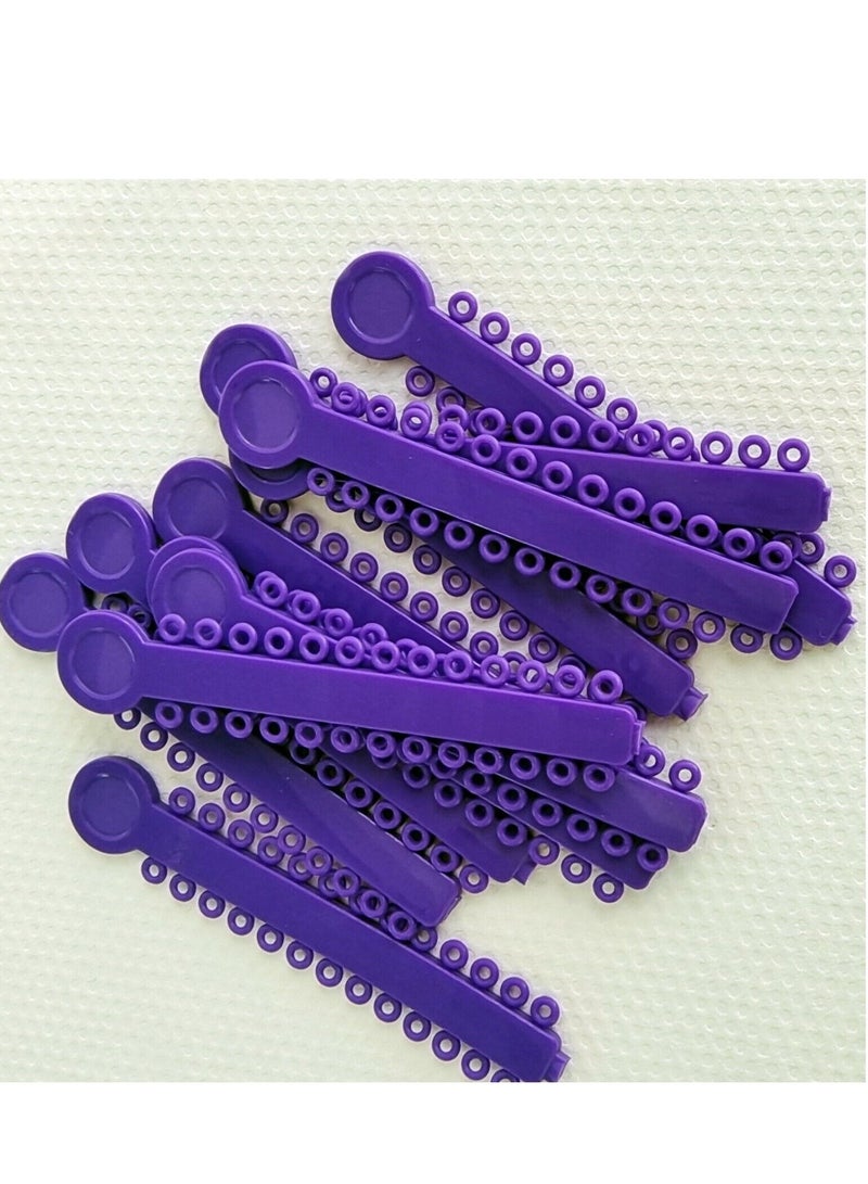 KME Ligature Tie Violet Color - Image 3