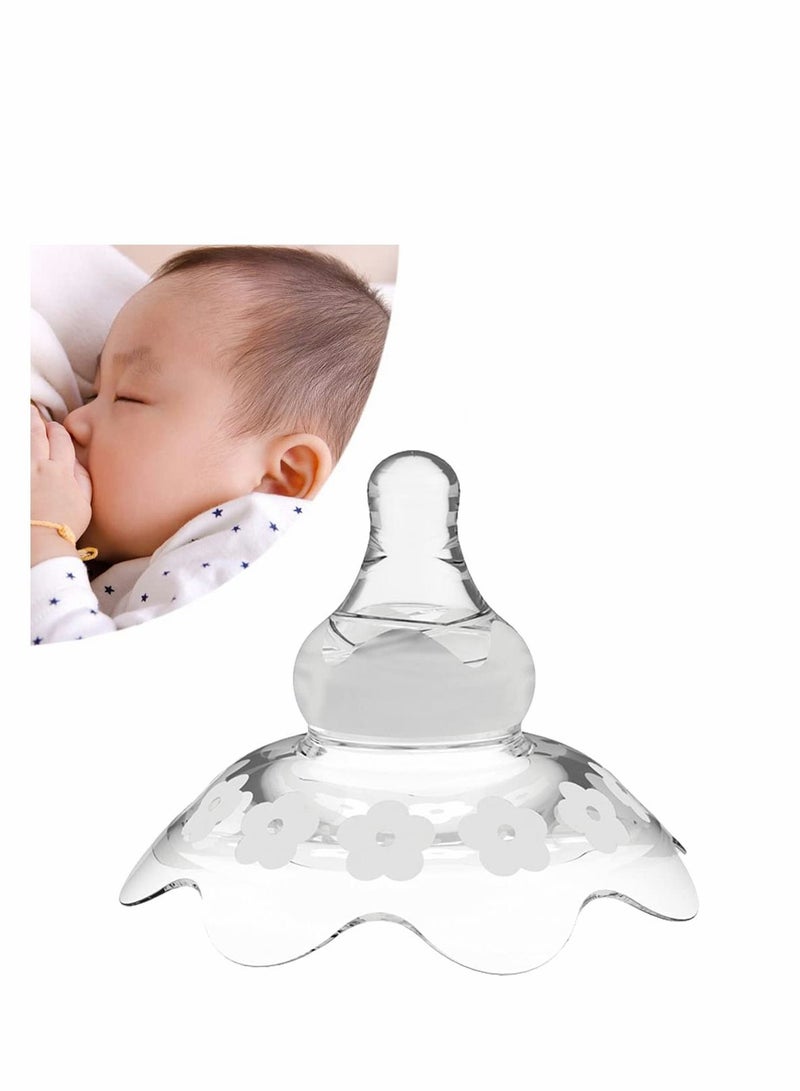 KASTWAVE Contact Nipple Shield for Breastfeeding, Upgraded Assist Perfect Nursing Mothers with Inverted Sore Carrying Case, BPA BPS Free - Image 2