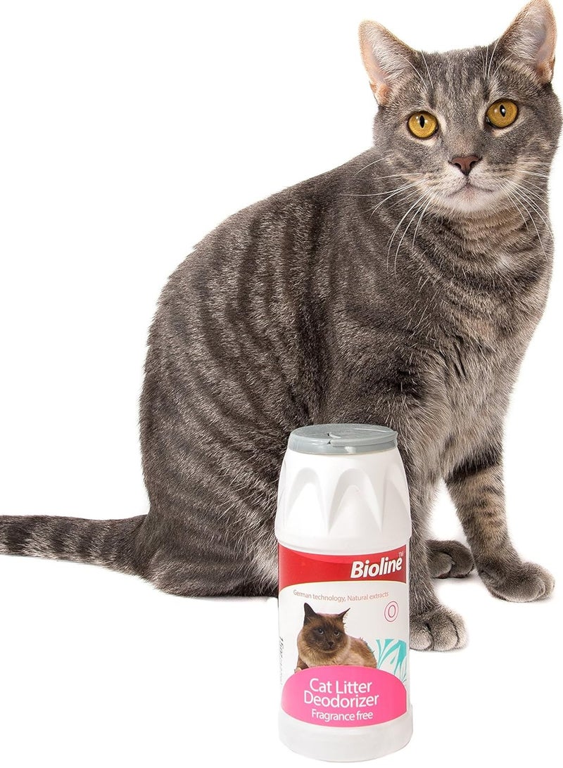 Bioline Cat Litter Deodorizer Litter Freshener Powder 2X425g - Image 2