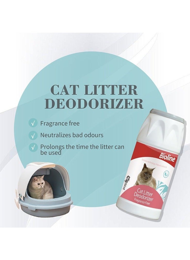 Bioline Cat Litter Deodorizer Litter Freshener Powder 2X425g - Image 3