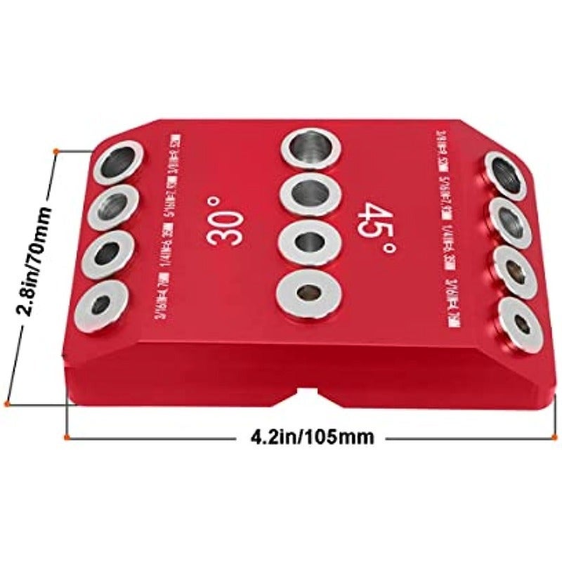 PETO Drilling Guide for Cable Railing Bolts with 30°, 45°, and 90° Angles - Image 4