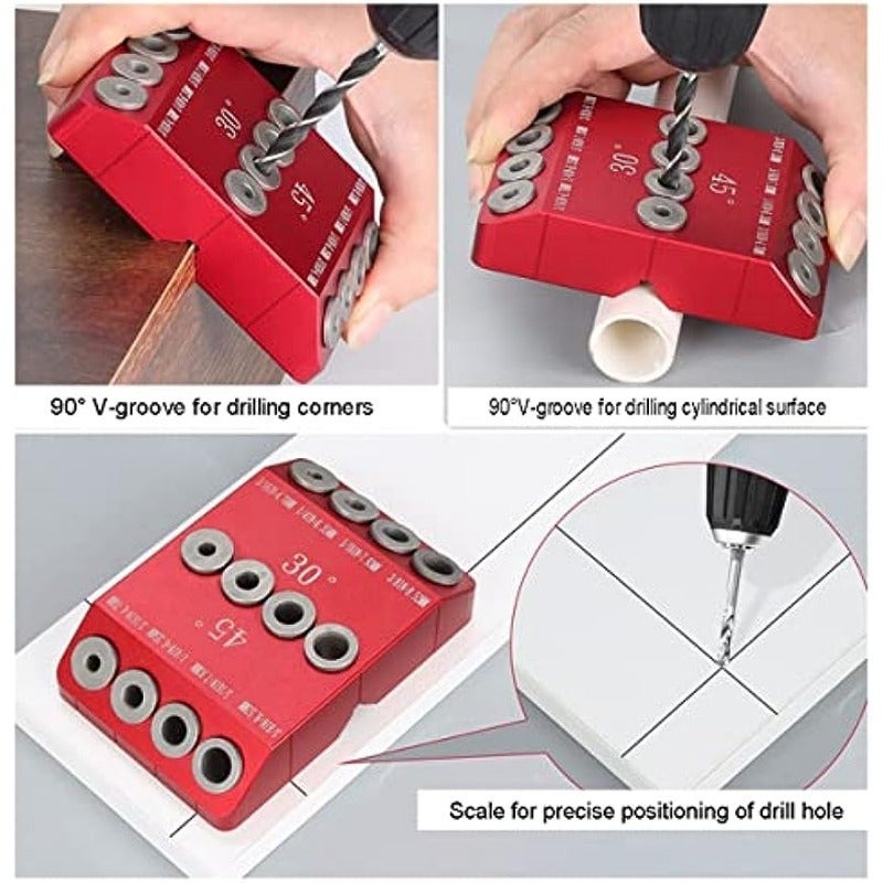 PETO Drilling Guide for Cable Railing Bolts with 30°, 45°, and 90° Angles - Image 5