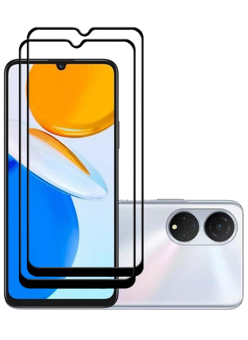 ACLIX 2 Pieces Antistatic ESD Dustproof Premium Quality High Definition Tempered Glass Screen Protector Designed For Honor X7 - Image 1