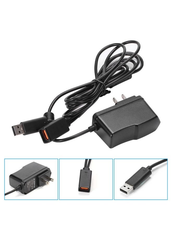 HuHa - For Microsoft Xbox 360 Kinect Sensor Charger USB AC Adapter Power Supply(US Plug) - Image 1