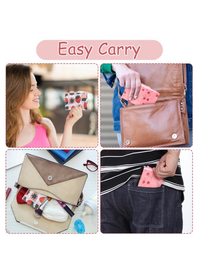 YBEATY 2 Pcs Reusable Shopping Bags Cute Extra Large Foldable Bag Travel Waterproof Totes Pouch Washable Polyester Bag in Pocket Kitchen Daily Grocery Bags Supplies - Image 5