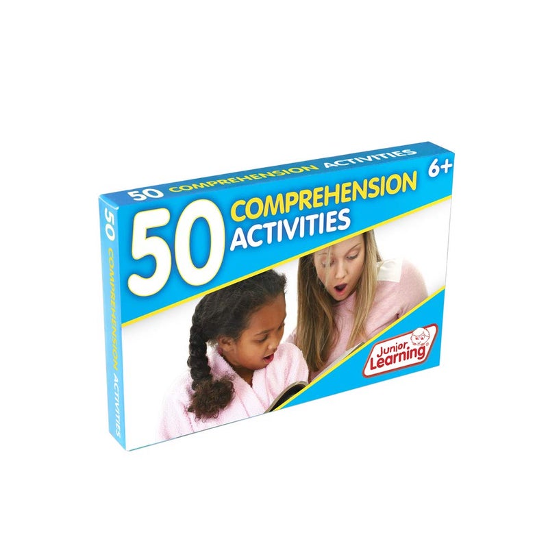 Junior Learning JL355 50 Comprehension Activities Multi Medium - Image 1