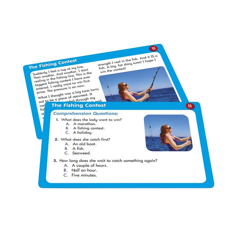 Junior Learning JL355 50 Comprehension Activities Multi Medium - Image 5