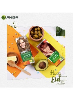غارنييه صبغة كريم دائمة للشعر كولور ناتشورالز من غارنييه - 4.6 عنابي 112 مل  - Image 5