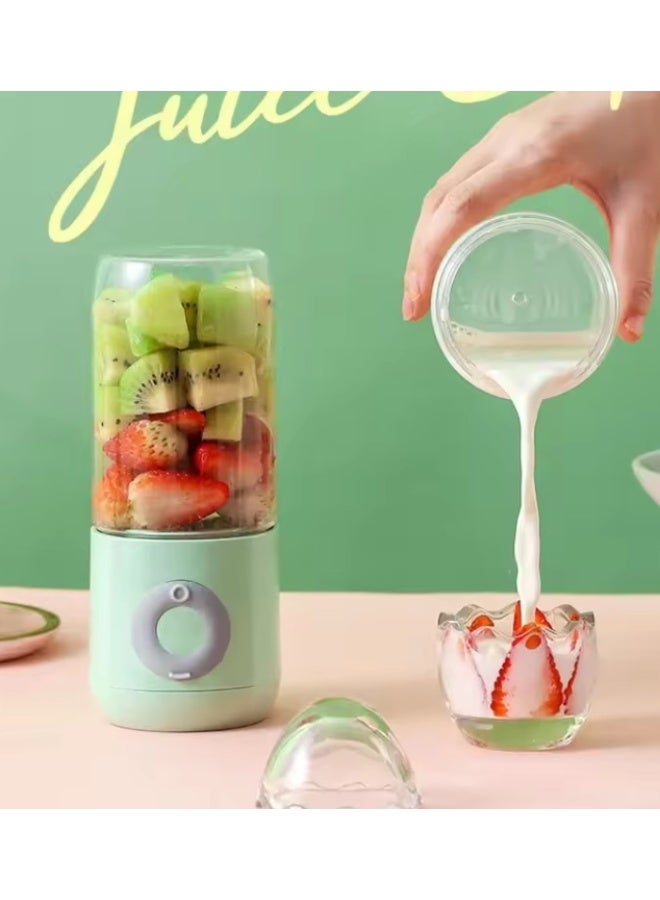 REBENUO Portable mini electric blender, USB powered, self-cleaning, fast, for preparing fresh fruit juices and ice - Image 4