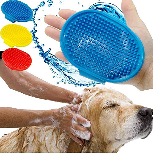 Poodles Pet Shampoo Brush Hand Brush (Colour May Vary) - Image 1