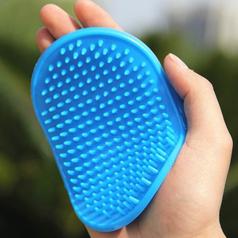 Poodles Pet Shampoo Brush Hand Brush (Colour May Vary) - Image 3