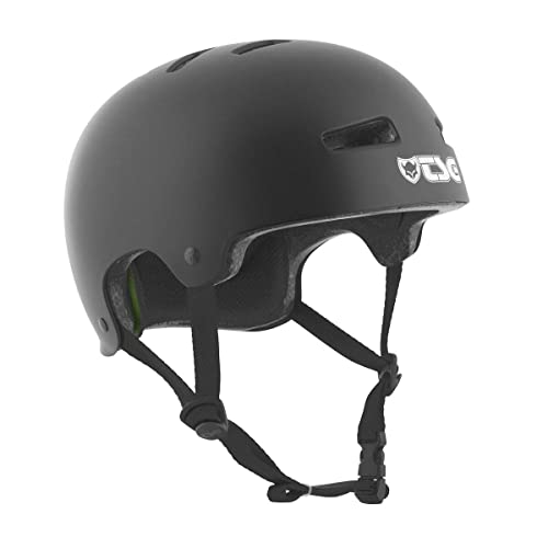 TSG Evolution Skate & Bike Helmet in Satin Olive w/Snug Fit & Triple Cert. for Skateboarding, Cycling, MTB, Park Skating, Roller Derby, and Scooter (Satin White, XXL 59-61cm)… - Image 1
