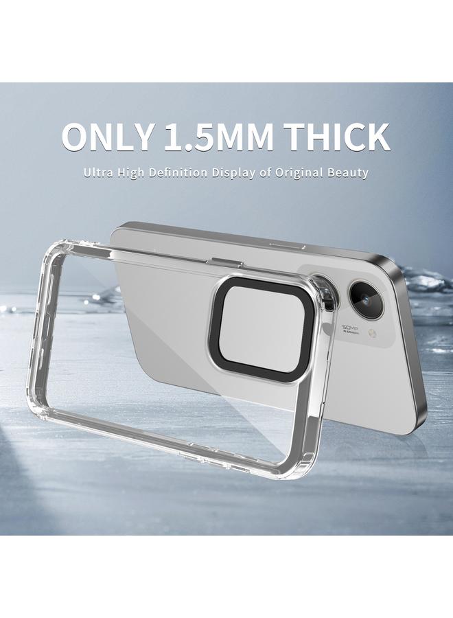 S-TOP Case For Realme 10 4G Transparent Acrylic + TPU Shockproof Phone Case - Image 2
