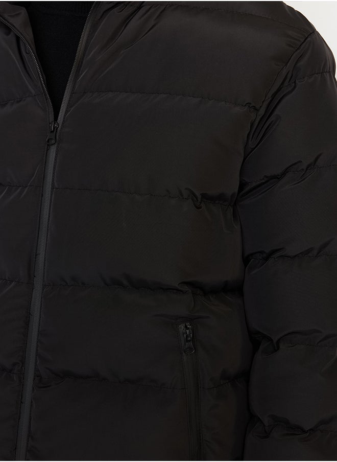 trendyol Winter Jacket - Black - Puffer  - Image 4