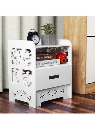 side table with drawer ||A multi-use bedroom side table with a distinctive design and a bottom drawer for storage - pzsku/Z5A5322A622A12992A446Z/45/1746216838/5b2141f2-008e-4dd1-bd85-ed7b92a69d63