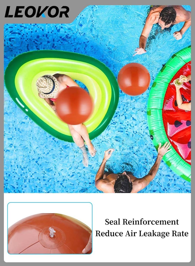 LEOKOR Swimming Ring,Inflatable Kickboard,Sofa Floating Chair Bed,with Ball and Manual Air Pump,Very Suitable for Water Parties and Summer Beaches - Image 5