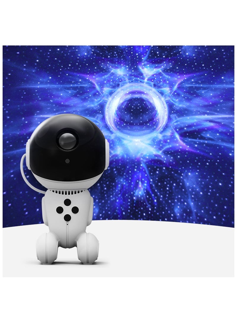 Robot Star Projector,Astronaut Star Projector,Kids Galaxy Star Led Projector Night Light with Timer Remote Control and 360°Adjustable Design for Children Adults Baby Bedroom,Party Room and Game Room  - Image 3