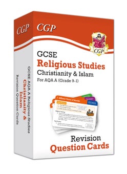 GCSE AQA A Religious Studies: Christianity & Islam Revision Question Cards  - Image 1