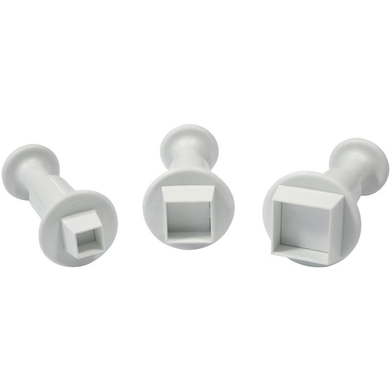 PME Plunger Cutters  Square  3-Pack - Image 1