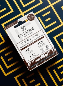 EYLURE DYBROW Permanent Tint for Brows Dark Brown Dye Kit  - Image 3