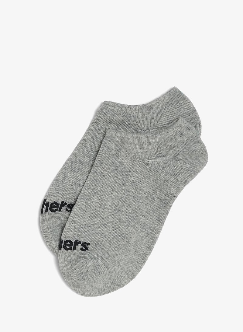 SKECHERS 3 Pack Non-Terry No-Show Socks - Image 2