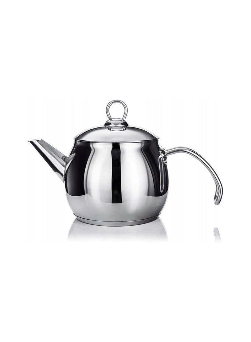 Heavy-Duty Metal Kettle – Elegant Design, Durable Material Preserves Flavor, Perfect for Tea and Coffee - Image 1