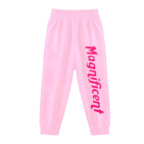 Kuchipoo Girls Regular Fit Cotton Blendtrack Mid Rise Pants- Pack Of 5 (Kuc-Low-122, Multi-Colored, 8-9 Years) - Image 3
