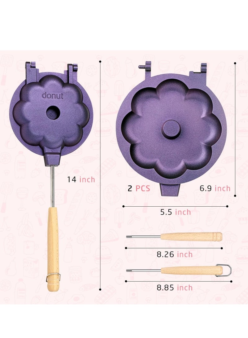 SOLARAE Donut Mold Maker, Non Stick Donut, Molds Baking, Cake Baking Tray, Donut Mold Cake, Efficient Donut Creation, Maintenance Simplified, Decorating Tools Handle, Mold Maker For Donuts - Image 5