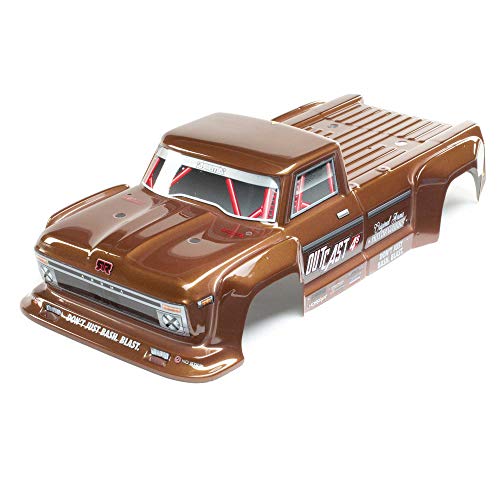 ARRMA 110 Painted and Trimmed Body with Decals Bronze Outcast 4X4 ARA402211 - Image 1