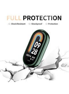 Y&D SYOSI 6 Pcs Screen Protector for Xiaomi Mi Band 8, 3D Full Coverage Case Curved Soft Edge Film TPU Scratch Proof Bumper Frame Compatible with 8  - Image 4