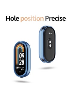 Y&D SYOSI 6 Pcs Screen Protector for Xiaomi Mi Band 8, 3D Full Coverage Case Curved Soft Edge Film TPU Scratch Proof Bumper Frame Compatible with 8  - Image 5