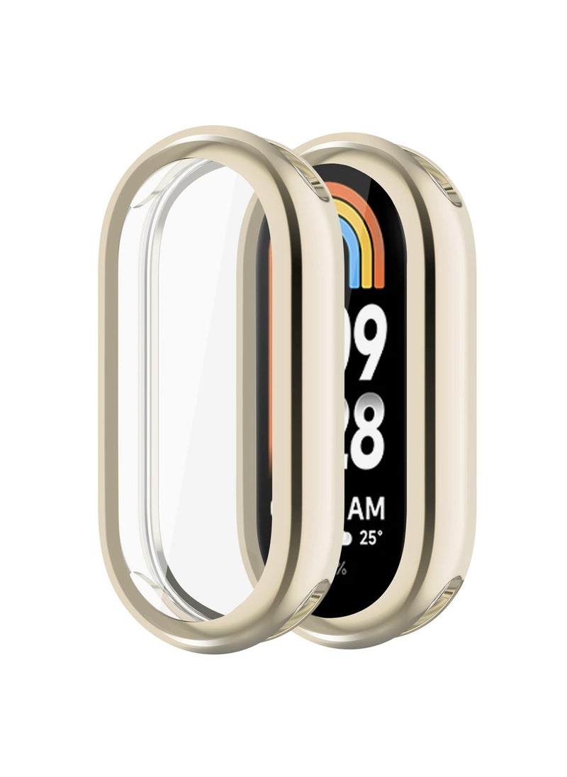 Y&D - SYOSI 6 Pcs Screen Protector for Xiaomi Mi Band 8, 3D Full Coverage Case Curved Soft Edge Film TPU Scratch Proof Bumper Frame Compatible with 8 - Image 1