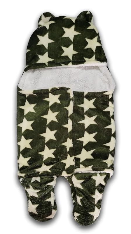 DAGDIYA 3-in-1 Baby Blanket & Sleeping Bag for Newborns | Super Soft Baby Wrapper for Boys & Girls | Cozy, Breathable, All-Season Baby Sleep Sack for Infants - Image 2