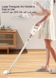 Generic HuaKe Handheld Vacuum Cleaner 2-in-1 Portable Mite Remover, 360 All-round Vacuuming, 1.7L Visual Large Capacity, Washable Filter, Ultra-Quiet Cordless Vacuum Cleaner for Car, Home, Kitchen, Bathroom  - Image 3