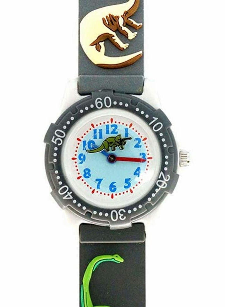 Waterproof Kids Watch for Boys & Girls - Fun 3D Cartoon Design, Durable Silicone Band, Perfect Birthday Gift for Little Ones - Image 3