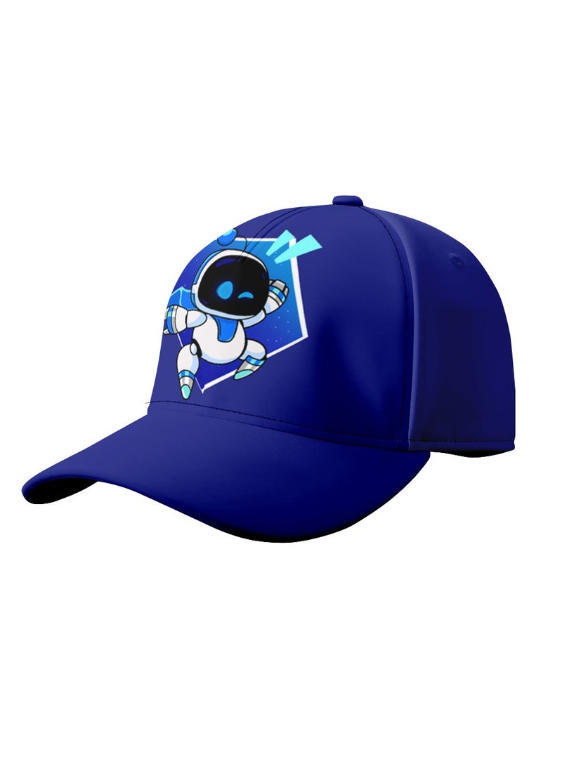 2024 new astro bot universe robot fashion outdoor visor hat baseball cap ins suitable for fans and friends gifts - Image 2