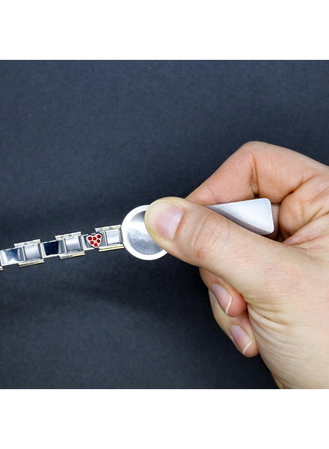 Fablinks Italian Charm Bracelet Tool, Stainless Steel Charms Opening Tools, Easy Opener Compatible With Standard 9Mm Link Bracelets - Image 2