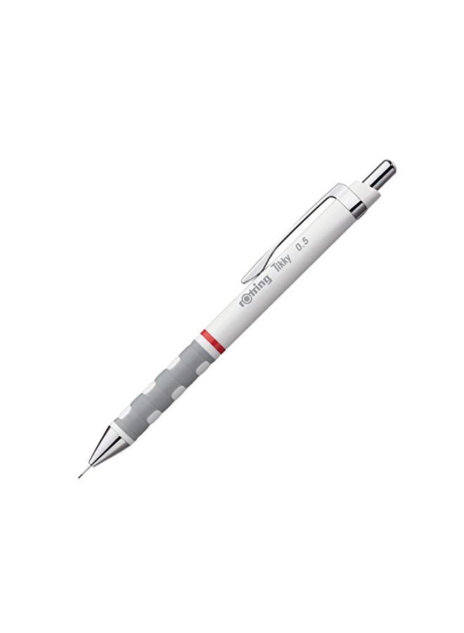 Rotring Mechanical Pencil Tikky, White, 0.5mm (S0770530)
