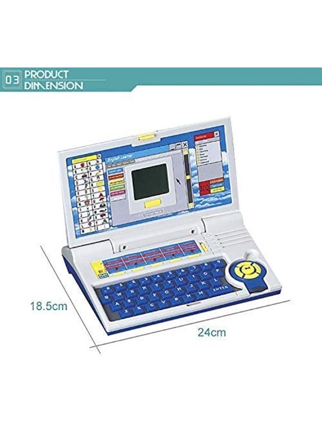 TOY GARDEN Kids Special Entertainment and Teaching Fun English Spelling Test Notebook Laptop Toy for Best Gift (Mouse Included) (Multi-Color)  - Image 3