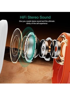 General Open-back headphones, wireless bluetooth 5.3 fitness headphones with earhooks, built-in microphone, 30 hours play time, sweat resistant, IPX4 waterproof sports earbuds, suitable for running  - Image 5