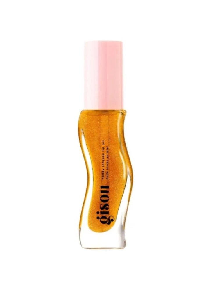 Gisou Gisou Lip Gloss & Moisturizer, Golden Shimmer Glow 