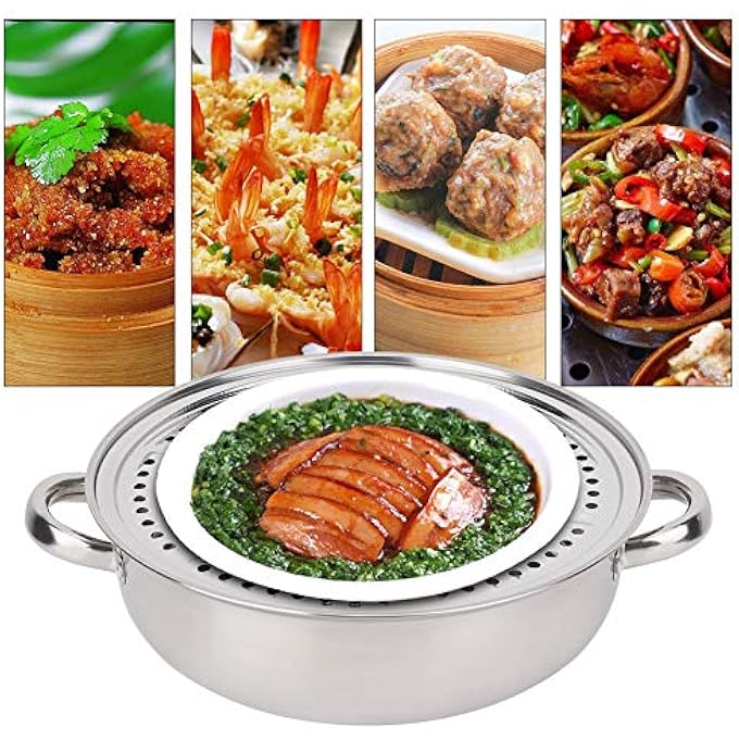 fasient Stainless Steel Pot28Cm Streamlined Single Layer Stockpot Food Hotpot Cookware MultiPurpose And High Temperature For Household Cooking - Image 3