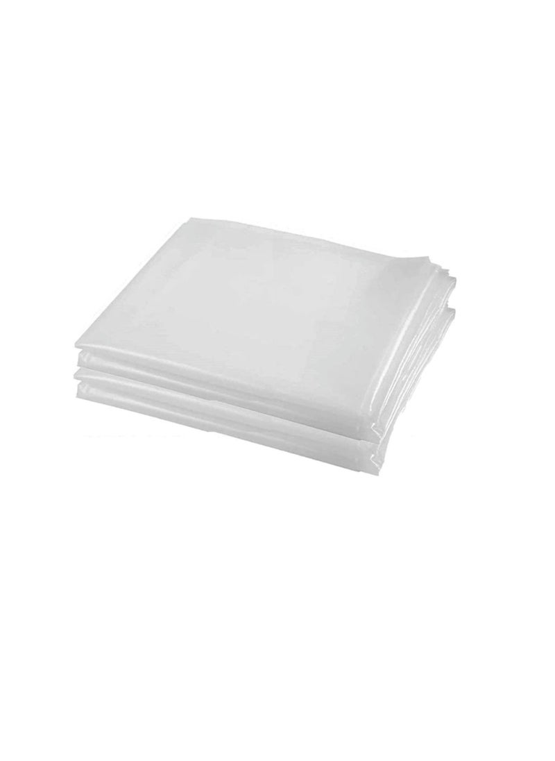 Generic - Painters Polythene Sheet Plastic Drop Cloths Sheet, Waterproof Anti-dust Furniture Cover, Disposable Tarp for Painting for Couch Cover and Furniture Cover (500G x 9 Meter) - Image 1