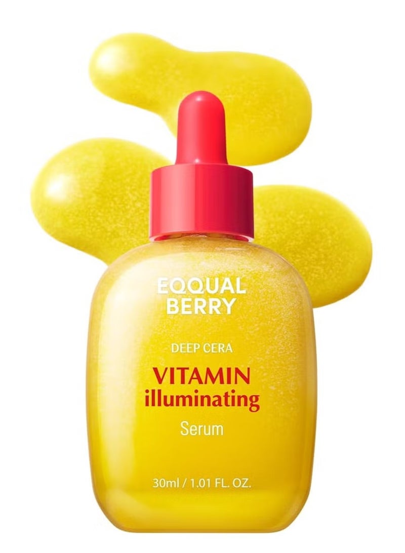 EQQUALBERRY Vitamin Illuminating & Deep Cera Bakuchiol Plumping & NAD+ Peptide Boosting Skin Care Serum Set 30ml - Image 5